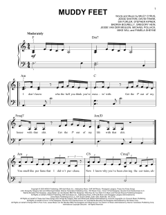 Muddy Feet (feat. Sia) von Miley Cyrus (Download) 