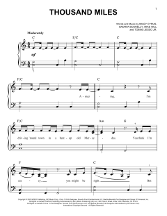 Thousand Miles (feat. Brandi Carlile) von Miley Cyrus (Download) 