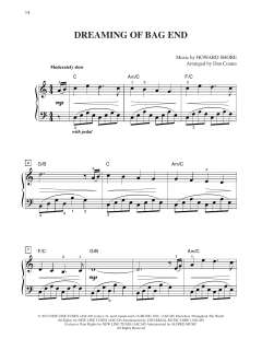 Dreaming Of Bag End von Howard Shore (Download) 