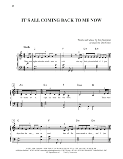 It's All Coming Back To Me Now von Celine Dion (Download) 