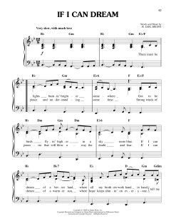 If I Can Dream von Elvis Presley (Download) 