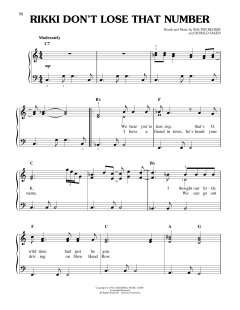 Rikki Don't Lose That Number von Steely Dan (Download) 