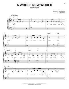 A Whole New World von Tim Rice (Download) 