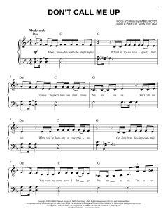 Don't Call Me Up von Mabel (Download) 