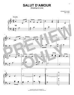 Salut D'amour (Greeting To Love) (Download) 