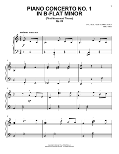 Piano Concerto No. 1 In B-Flat Minor, Op. 23, First Movement Excerpt (Download) 