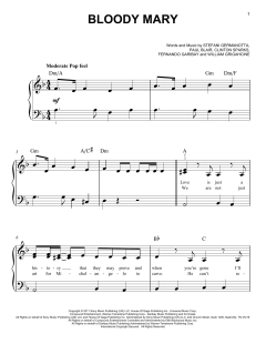 Bloody Mary von Lady Gaga (Download) 