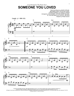 Someone You Loved von The Piano Guys (Download) 