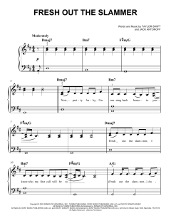 Fresh Out The Slammer von Taylor Swift (Download) 