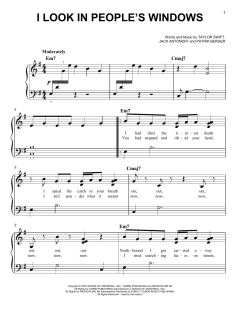 I Look in People's Windows von Taylor Swift (Download) 