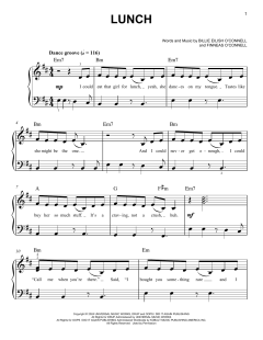 LUNCH von Billie Eilish (Download) 