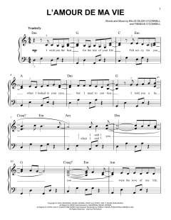 L'AMOUR DE MA VIE von Billie Eilish (Download) 