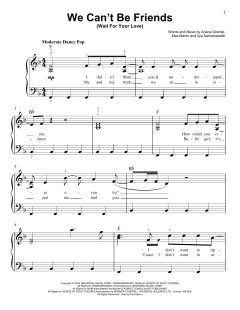 we can't be friends (wait for your love) von Ariana Grande (Download) 