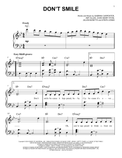 Don't Smile von Sabrina Carpenter (Download) 