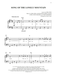 Song Of The Lonely Mountain von David Donaldson (Download) 