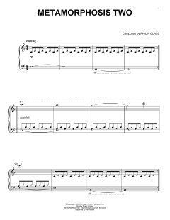 Metamorphosis Two von Philip Glass (Download) 