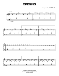 Opening von Philip Glass (Download) 