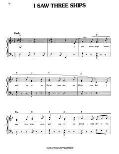 I Saw Three Ships von Traditional English Carol (Download) 