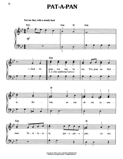 Pat-A-Pan (Willie, Take Your Little Drum) von Bernard de la Monnoye (Download) 