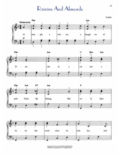 Rozhinkes Mit Mandlen (Raisins And Almonds) (Download) 