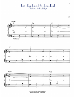 Too-Ra-Loo-Ra-Loo-Ral (That's An Irish Lullaby) (Download) 