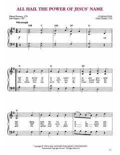 All Hail The Power Of Jesus' Name von Oliver Holden (Download) 