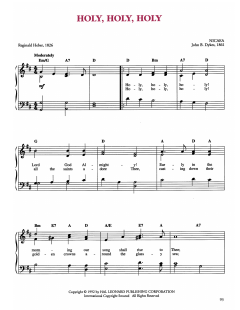 Holy, Holy, Holy von Reginald Heber (Download) 