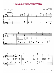 I Love To Tell The Story von William G. Fischer (Download) 