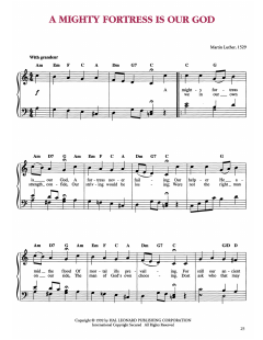 A Mighty Fortress Is Our God von Frederick H. Hedge (Download) 