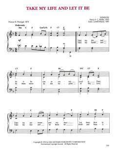 Take My Life And Let It Be von Frances R. Havergal (Download) 