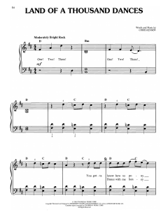 Land Of A Thousand Dances von Wilson Pickett (Download) 