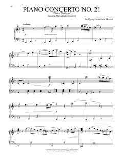 Piano Concerto No. 21 In C Major von Wolfgang Amadeus Mozart (Download) 