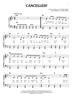 CANCELLED! von Taylor Swift (Download) 