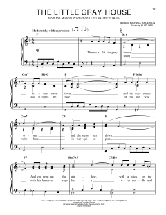 The Little Gray House von Kurt Weill (Download) 