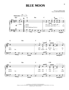 Blue Moon von Lorenz Hart (Download) 