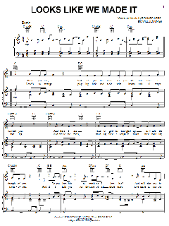 Looks Like We Made It von Barry Manilow (Download) 
