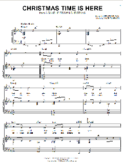 Christmas Time Is Here von Lee Mendelson (Download) 