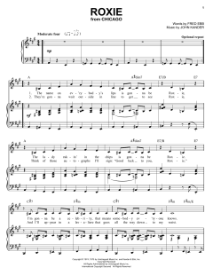 Roxie von Fred Ebb (Download) 