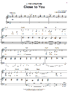 (They Long To Be) Close To You von The Carpenters (Download) 