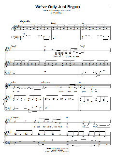 We've Only Just Begun von The Carpenters (Download) 