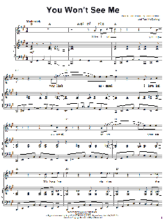 You Won't See Me von The Beatles (Download) 