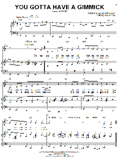 You Gotta Have A Gimmick von Stephen Sondheim (Download) 