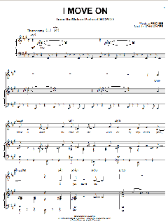 I Move On von Fred Ebb (Download) 