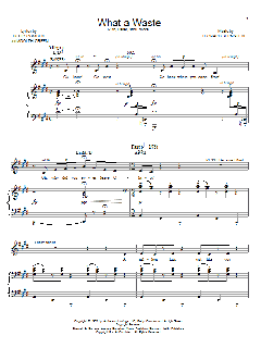 What A Waste von Leonard Bernstein (Download) 