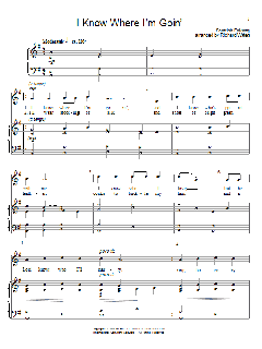 I Know Where I'm Goin' von English Folk Song (Download) 