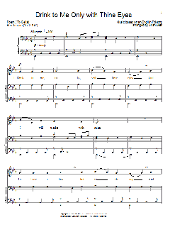 Drink To Me Only With Thine Eyes von Traditional (Download) 