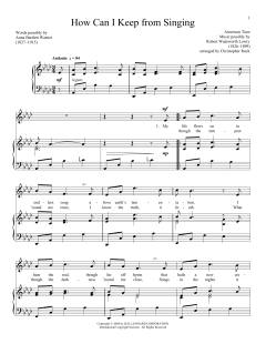 How Can I Keep From Singing von American Folk Hymn (Download) 