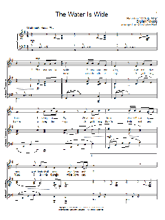 The Water Is Wide von Traditional (Download) 