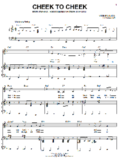 Cheek To Cheek von Irving Berlin (Download) 