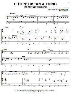 It Don't Mean A Thing (If It Ain't Got That Swing) von Chet Atkins (Download) 